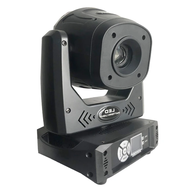Winlite stage lights pro DJ/event lighting dmx 100w led moving head light with double gobo wheels