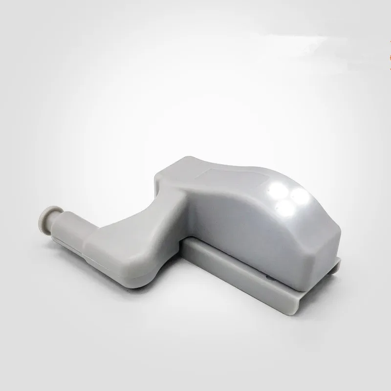 Battery operated led cabinet door hinge Furniture Push To Open Battery Powered Dimmable Kitchen Under Cabinet Led Hinge Light