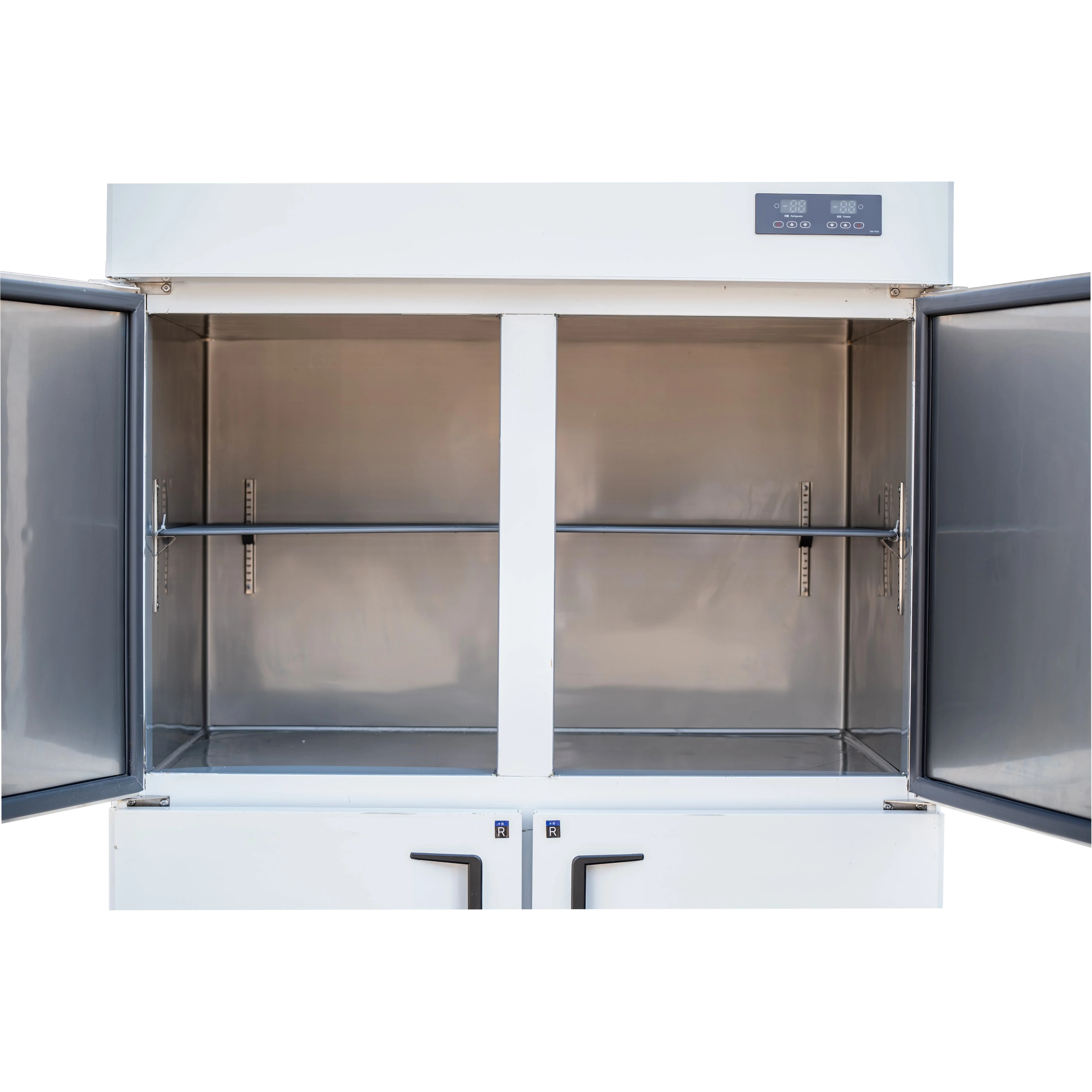 Factory wholesale high quality environmentally friendly and durable refrigeration equipment with four door freezer