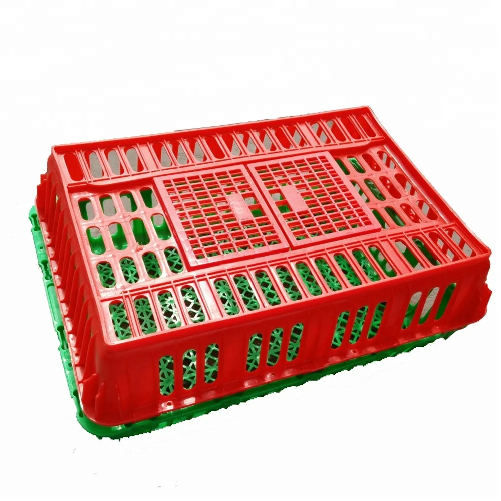 Heavy Duty Mesh Plastic Poultry Transportation Chick Crate