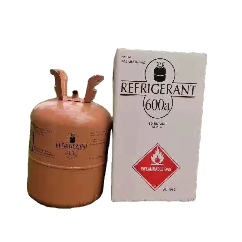 Refrigerant gas n-butane R600 gas price  compressors for freezer r600 refrigerator gas