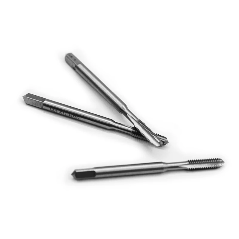 JIS metric machine taps HSSE M35 Spiral Pointed  bright finished  thread cutting tool M6