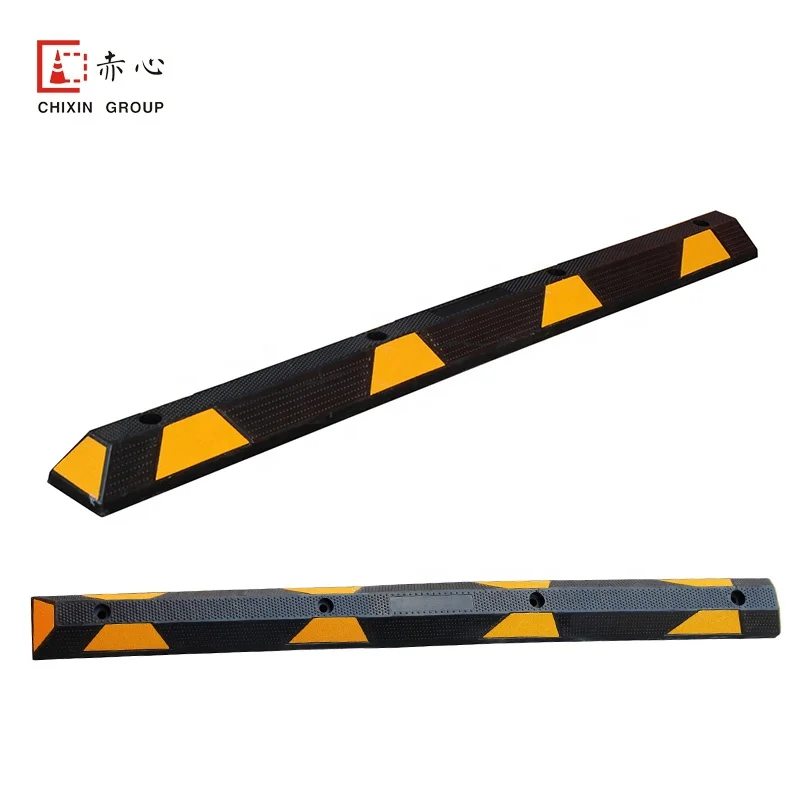 Chixin 183 см резиновый колёсный стопор для парковочных блоков