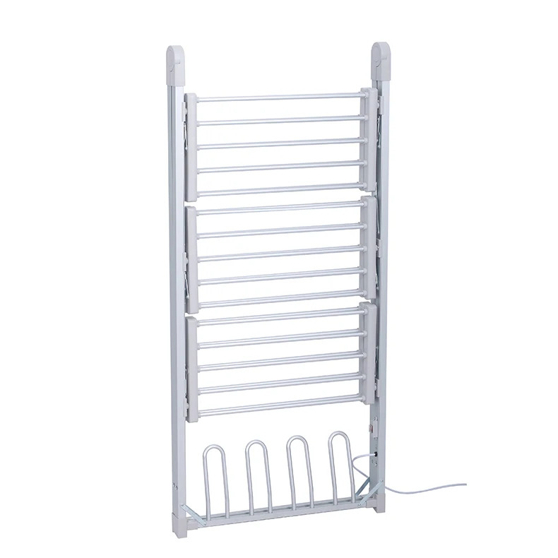 High Quality 2 tiers Electric Clothes Dryer Rack Foldable Clothes Drying Rack Stand Electric Shoe Dryer Electric Boot Dryer