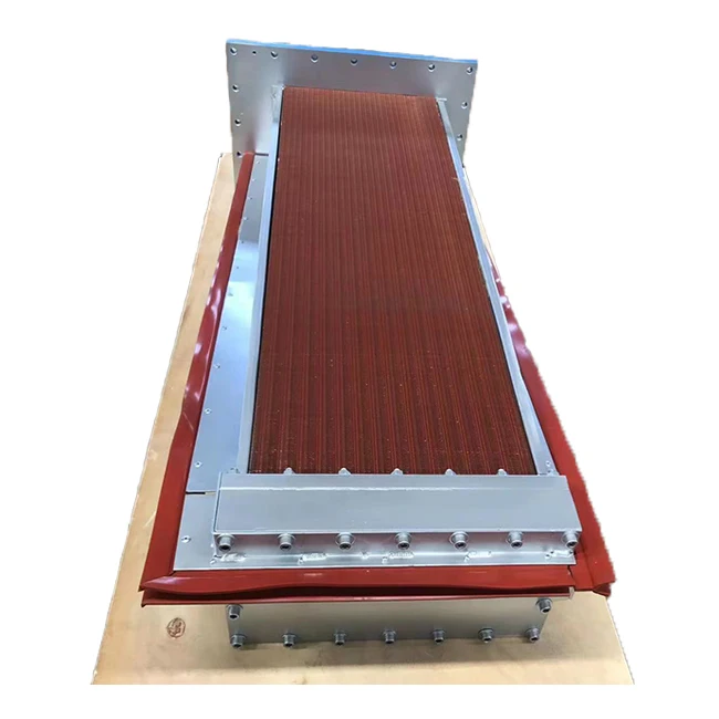 High-quality Copper Fin Aftercooler Oil Cooler Air Compressor Intercooler