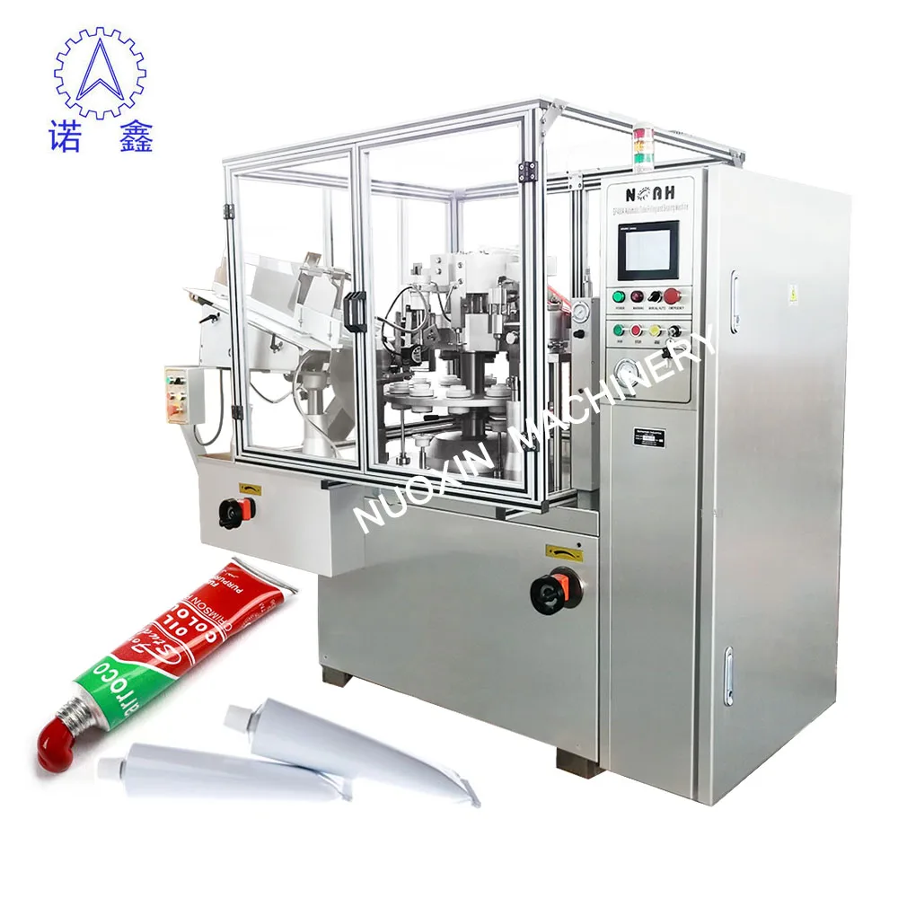 GF-400A Commerical Fully Automatic Chilblain Ointment Toothpaste Filling Sealing Machine