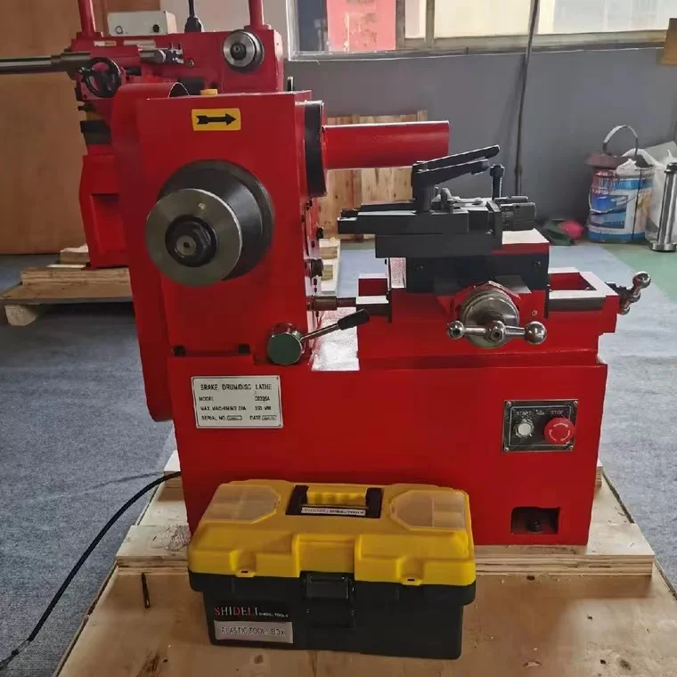 Car Disc Brake Lathe Machine brake drum disc lathe Automatic feeding brake drum disc cutting machine
