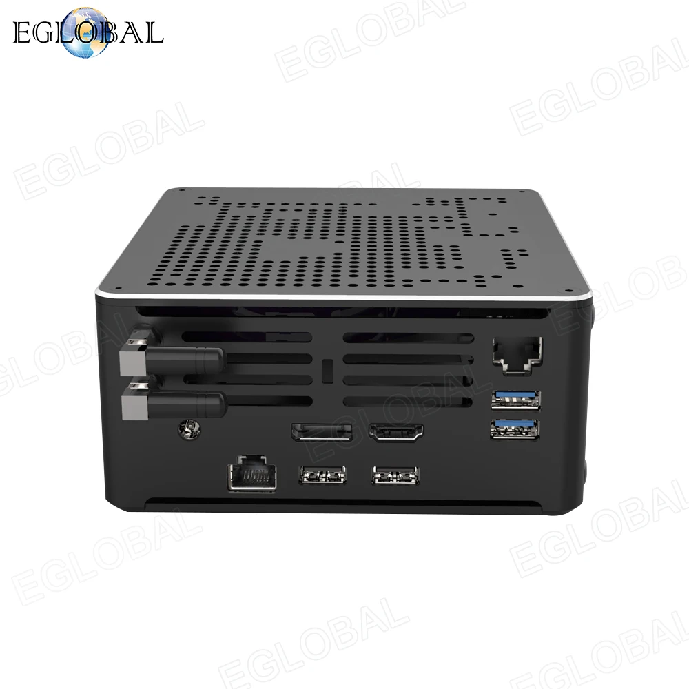 10th Gen Nuc i7 10750H i9 9880H 6 Core i5 Mini PC 2 Lan Win10 2*DDR4 2*M.2 NVME AC WiFi Gaming Desktop Computer 4K DP HD