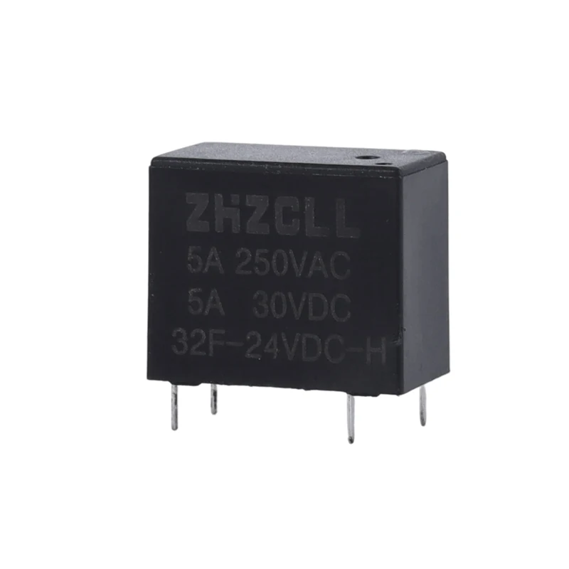 Zhenglin relay factory 32F-24VDC-H miniature 5a/30vdc 250vac pcb dc 12v spdt 5 pin mini power 5v micro relay