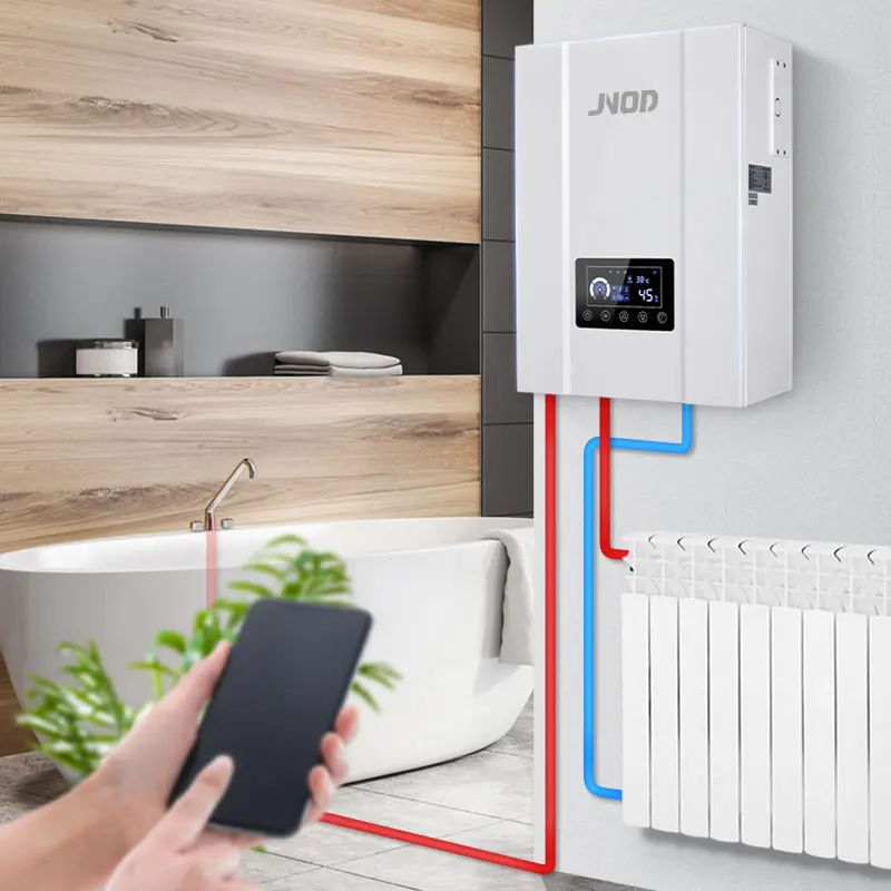 Electric Combi Boiler Electrical Heating Water Boiler For Floor Heating And Domestic Hot Water