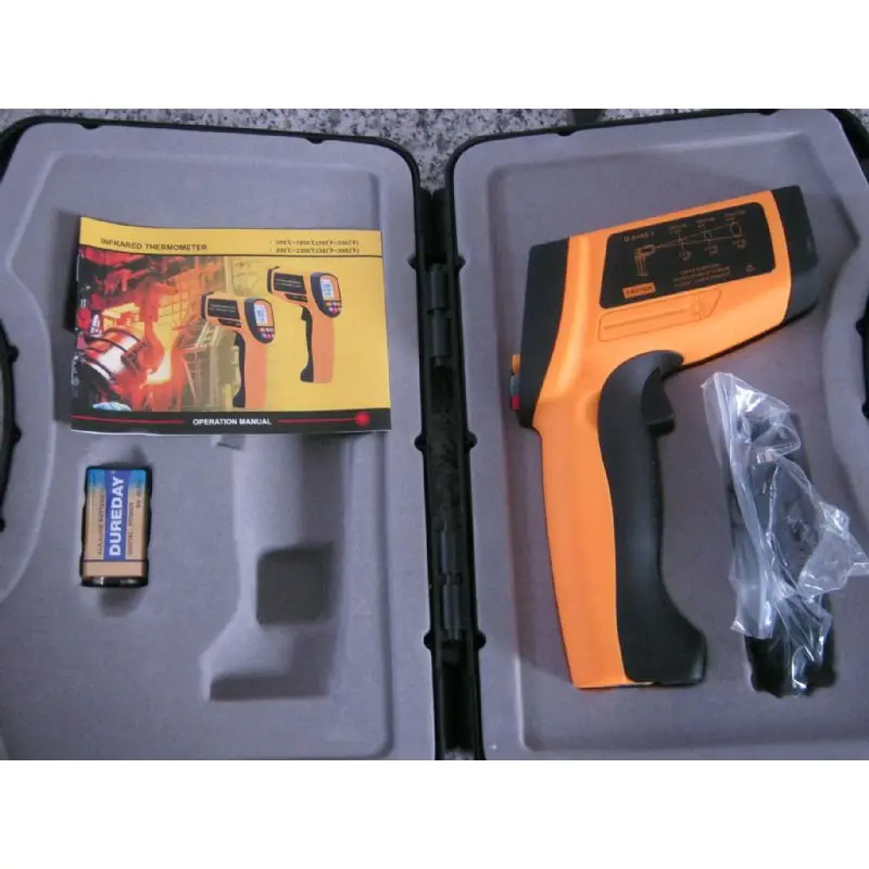 Infrared Thermometer Digital Infrared Gun-type Thermometer Non-contact Industrial Infrared thermometer WH1350