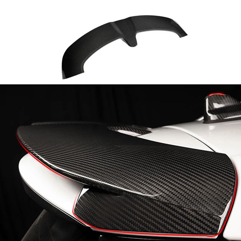 tantan Suitable For BMW MINI F60 COUNTRMAN COOPER Carbon Fiber Car Spoiler Rear Trunk Additional Plate Retrofit Accessories