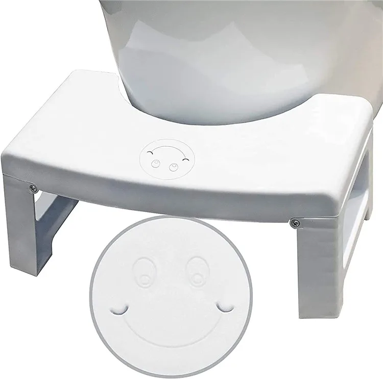 Factory Wholesale Plastic Bathroom Poop Foldable Folding Step Toilet Squatting Stool
