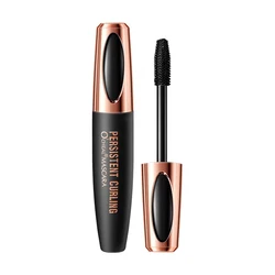 Waterproof 4D Silk Fiber Mascara with Black Eyelash Liquid Mascara  Cosmetics