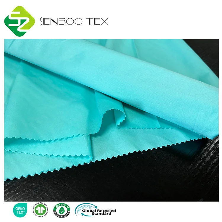 Hot selling certified 100% organic cotton satin fabric shirts, skirts, upholstery fabrics