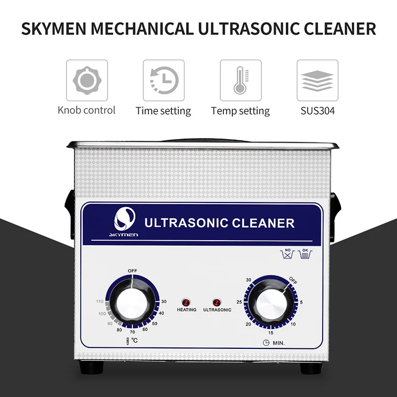 Ultra sonic bath cleaner with timer & heater spare parts cleaning 3.2L JP-020