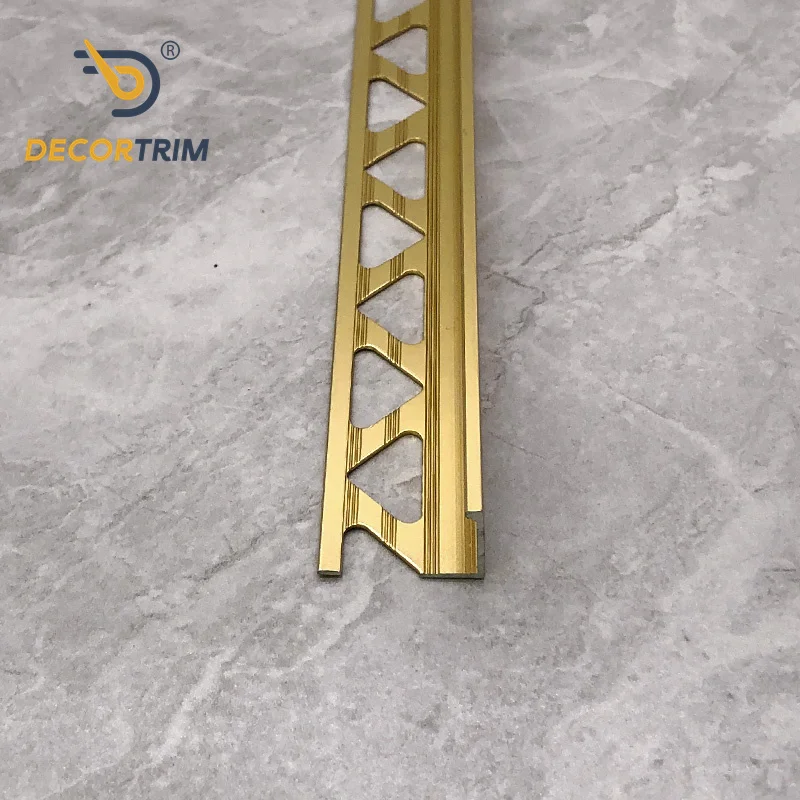 Prolink Metal Factory Custom YJ-D79 Hot Sale Ceramic Aluminum Tile Edge Trim for External Wall Granite Tile Corner Accessories
