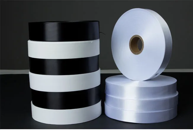 Thermal Transfer Printed 100% Nylon Taffeta wash Clothing Garment Care label Fabric