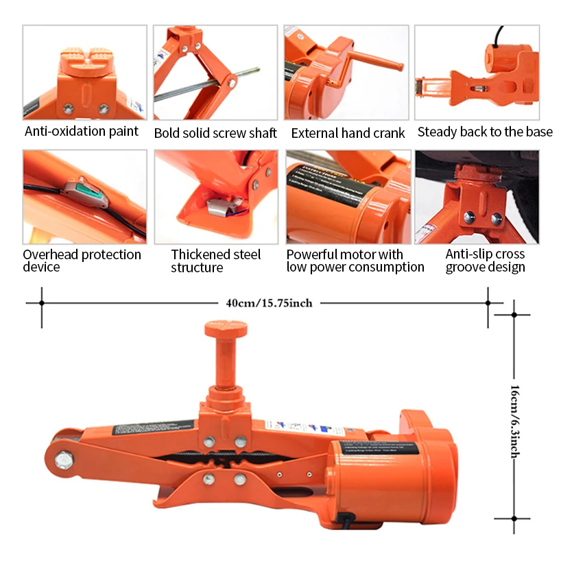 Hot Sell Multi-Functional Electric Car Jack Tire Removal 3 In 1 Electric Car Hydraulic Floor Jack 1-10t For Other Car Tools