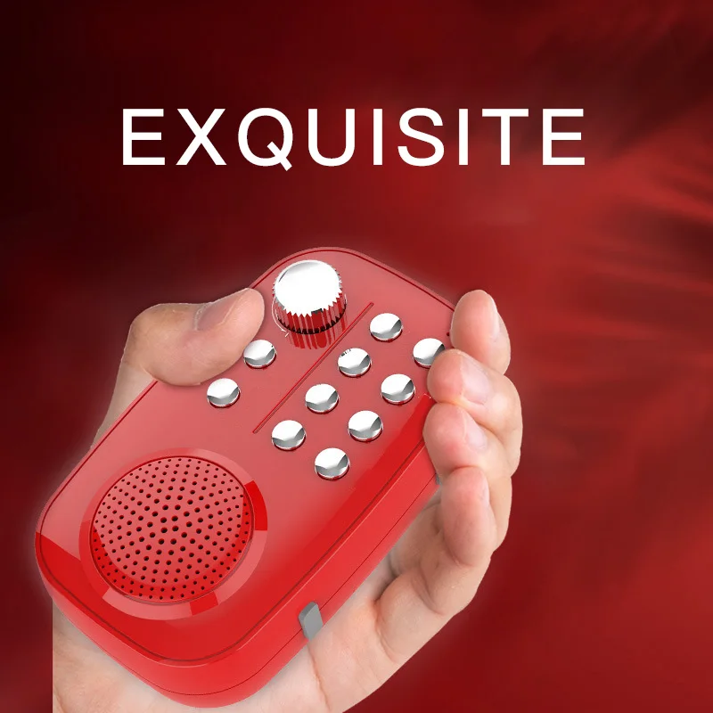 The new WIFI Internet radio supports TF card BT wireless listening full-band speakers  portable speakers wifi radio
