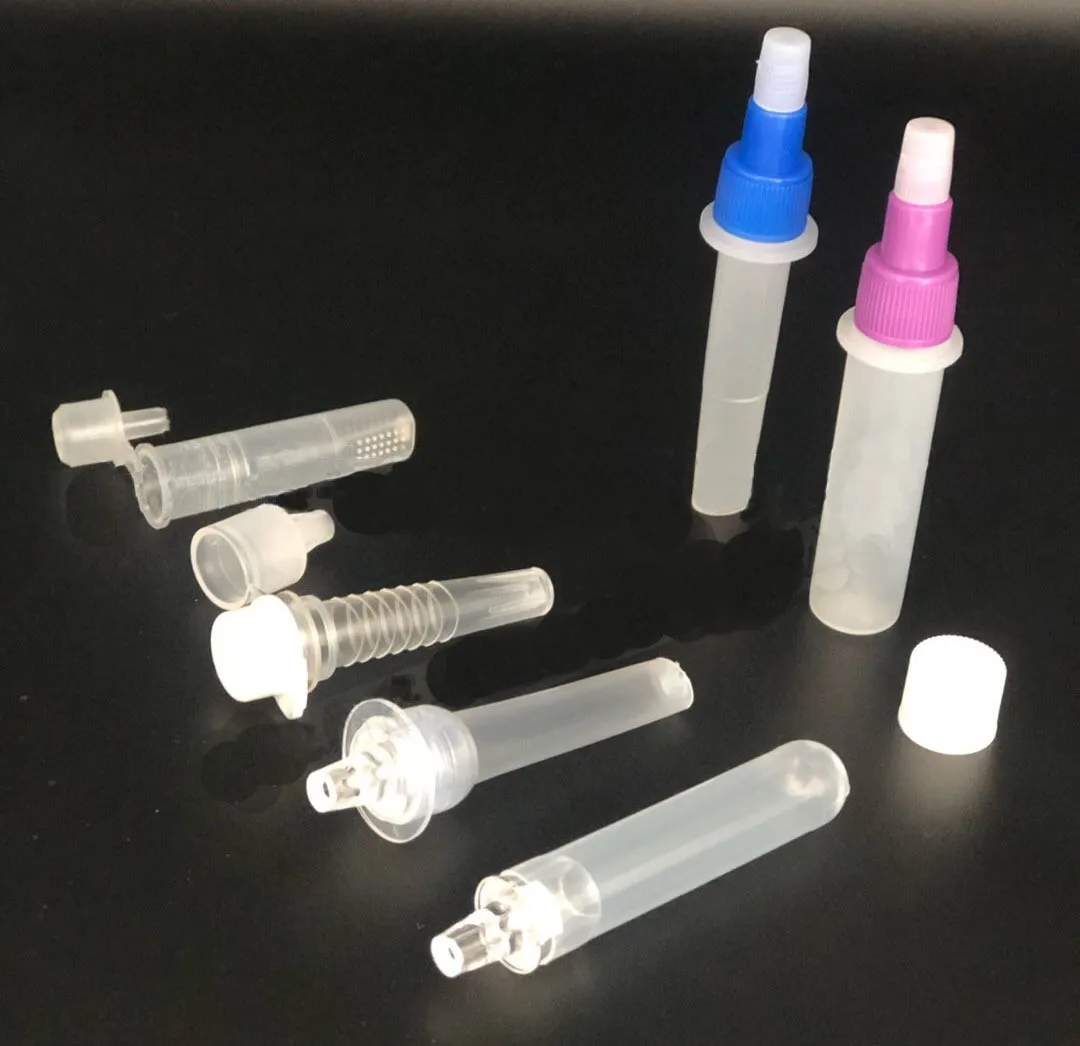 Disposable plastic dna extraction tube rapid test buffer tubes