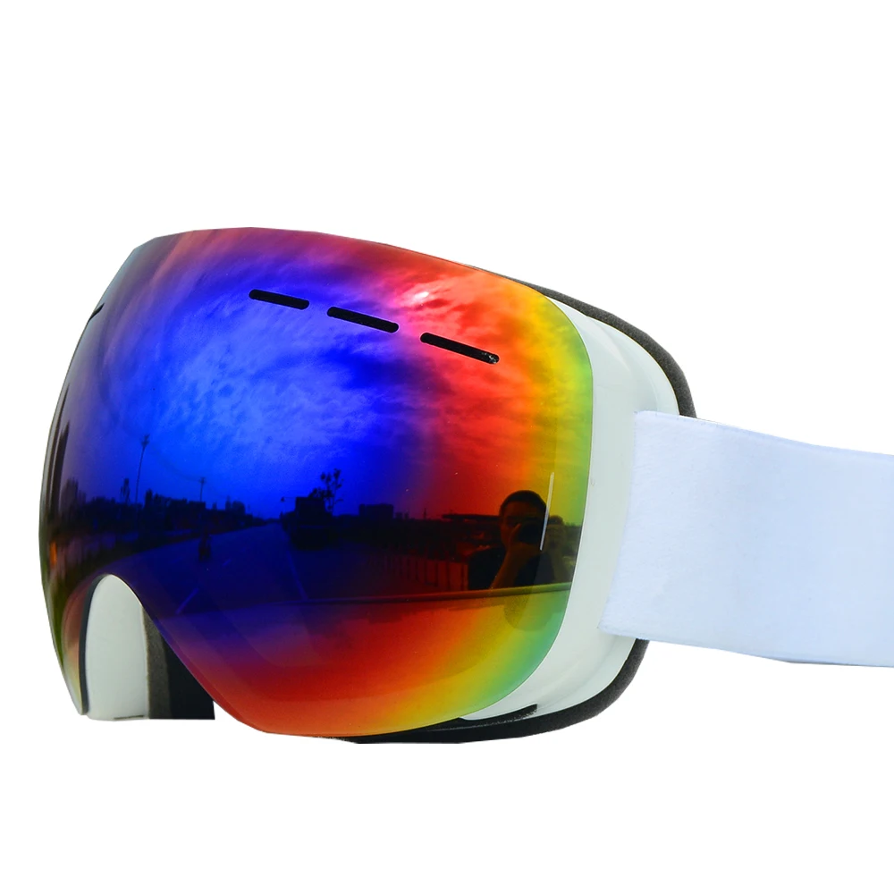 
Outdoor 100% UV Protection Ski Goggles-Glasses Ski/Snowboard Goggles for Men, Women & Youth 