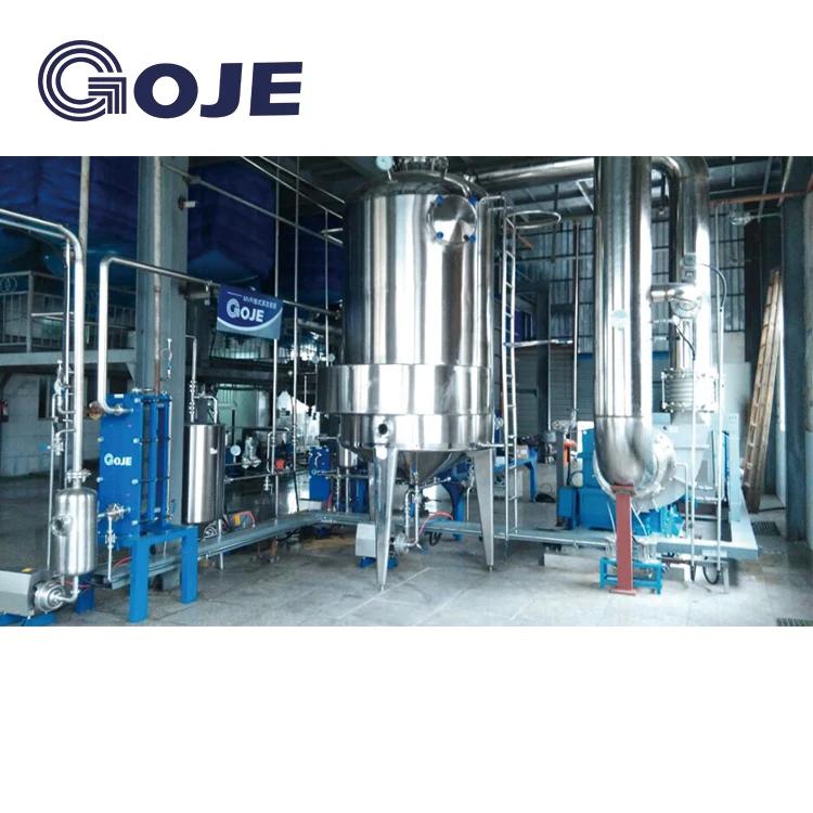 Пользовательский MVR падающий вакуумный испаритель для сточных вод