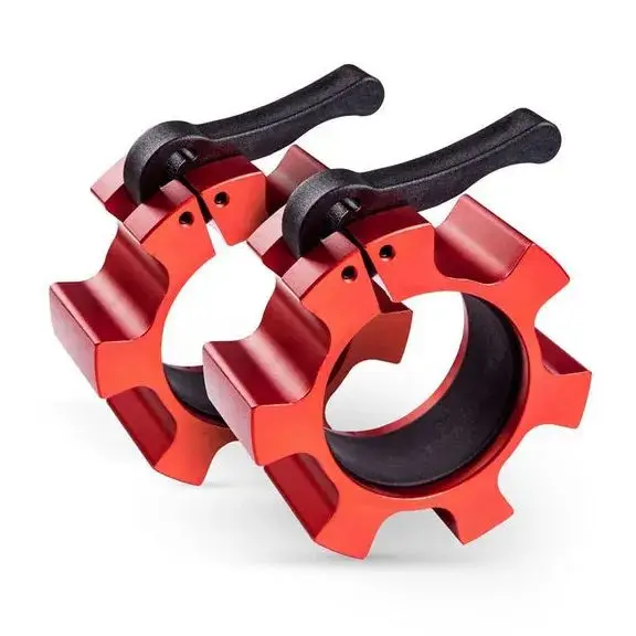 Wholesale Hot Selling Custom Weightlifting Most Popular Aluminum Olympi Bar Clamps Barbell Collar