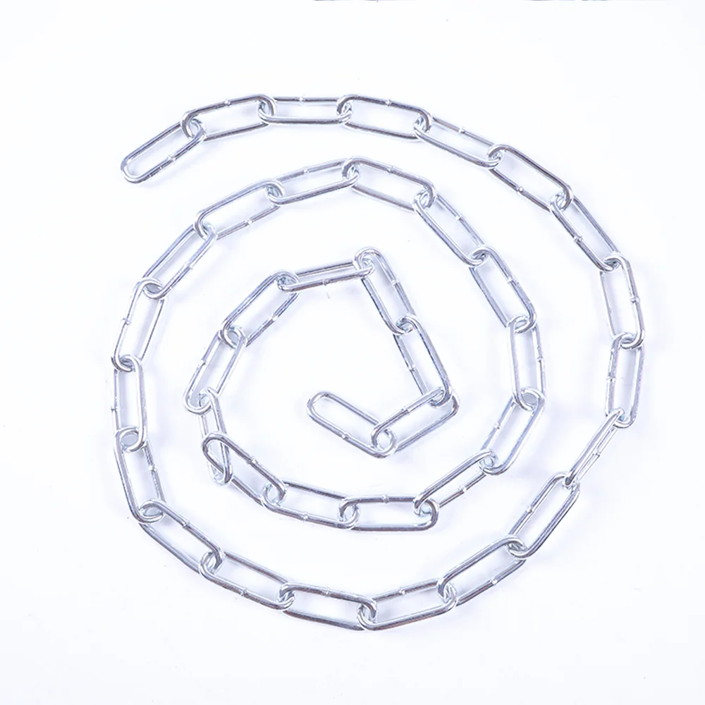 8Mm Steel Galvanized Din 763 Link Chain Hot Dip Galvanized Welded Chain For Coiling Drag Chain Function