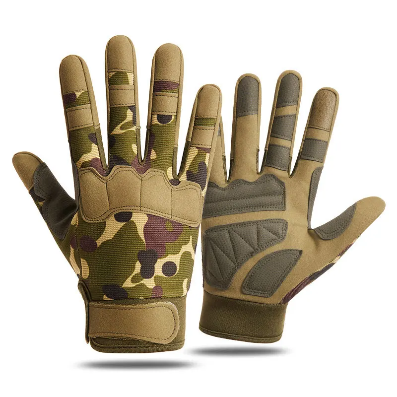 Lupu Outdoor Full-Finger Tactical Protection Sports Training Kids Tactical Gloves For Men