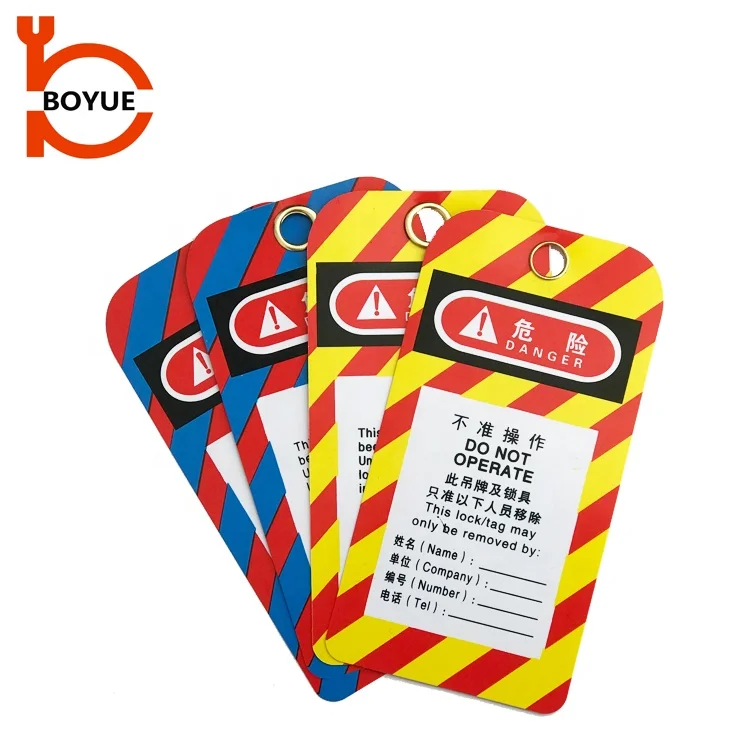 Lock Out Tag Out Pvc Safety Warning Tag Lockout And Tagout Danger Loto