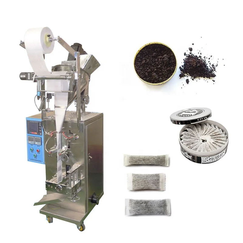 Snus Powder Empacadora Pouch Machinery Forming Small Sachet Bag Plastic Vertical Price Packing Automatic Packaging Machines