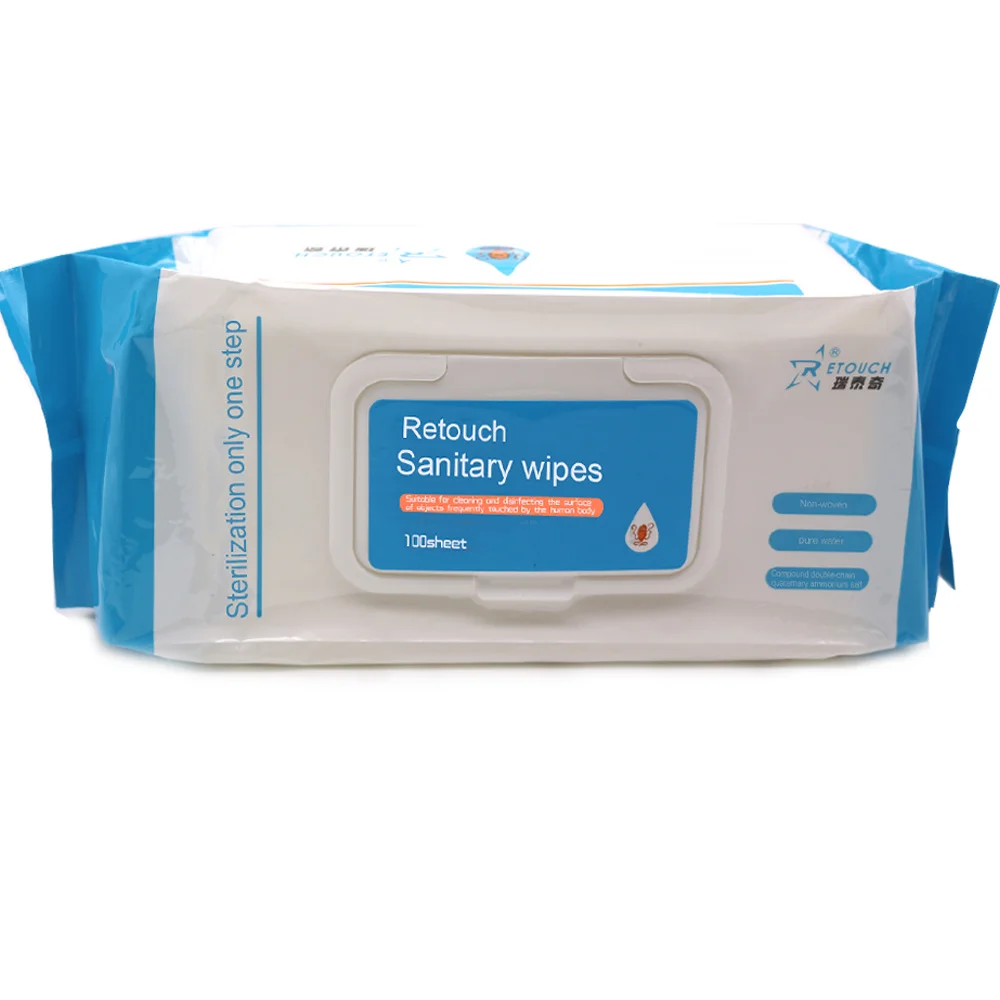 Quaternary Ammonium Wipes For Surface Disinfecting And Cleaning