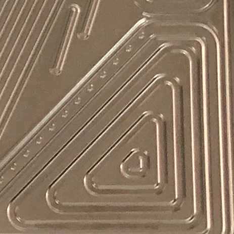 SS316 hydrogen fuel cell metal bipolar plate PEM fuel cell anode cathode bipolar plate