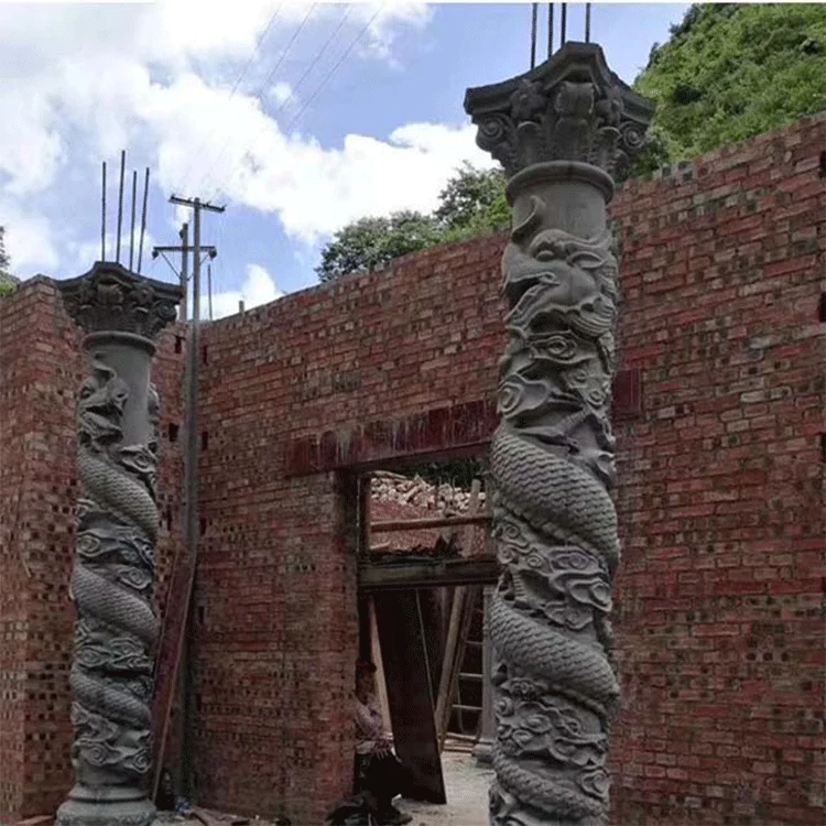 decorative decorative plaster grc moulding arch interior concrete roman column decorative house pillars designs