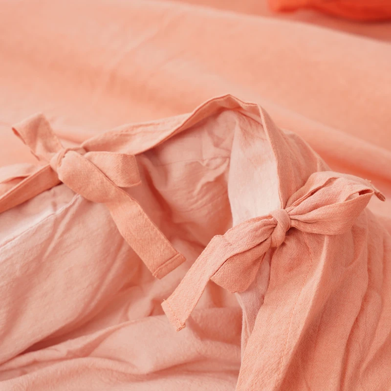 European 5-Star Hotel Bedroom Natural Fabric Bedding Set 100% Cotton Duvet Cover Set Bedding