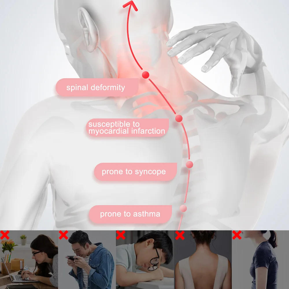 Adjustable Smart Posture Corrector Back Corset Belt Straightener Brace Shoulder Supports Vibration Lumbar Postura Adult Children
