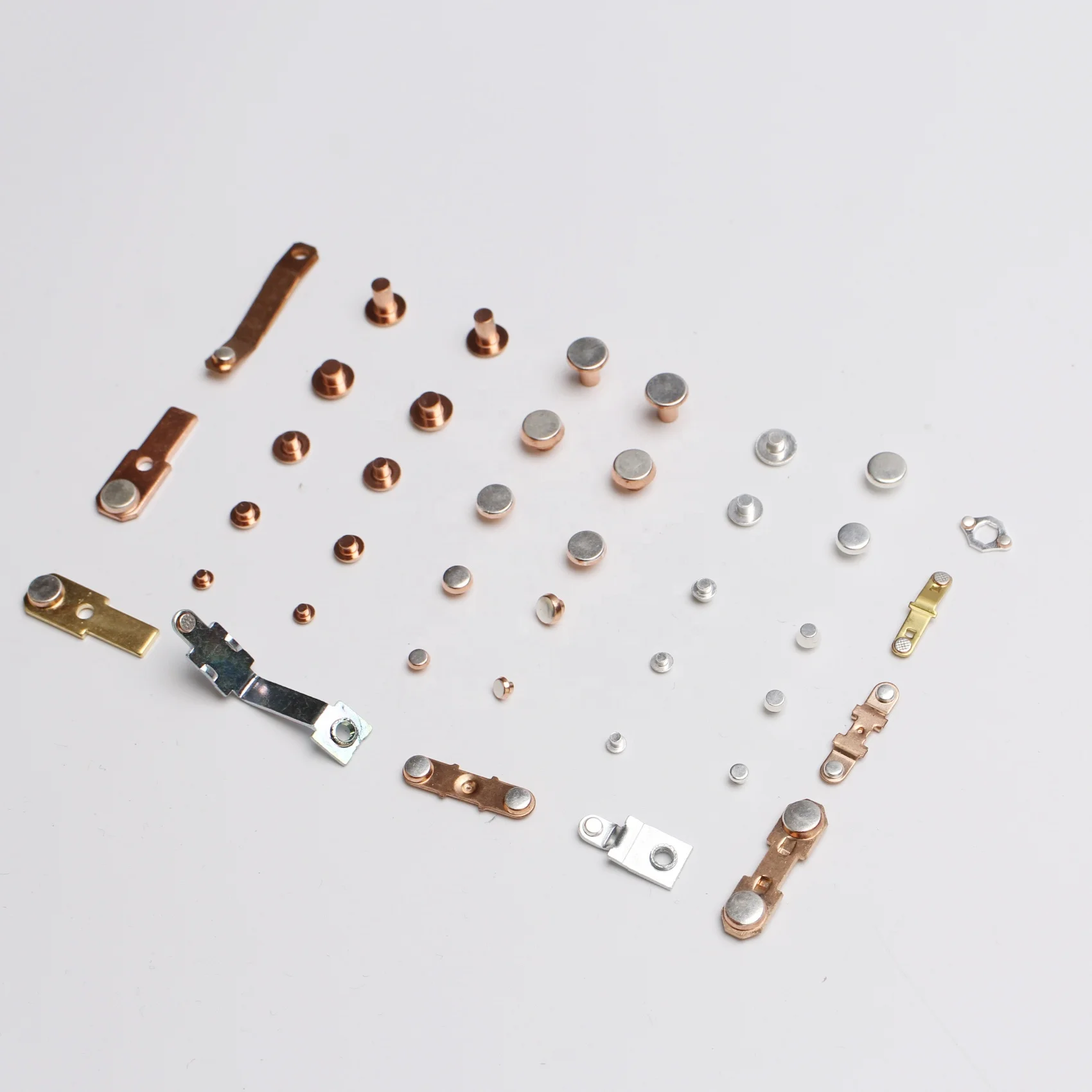 Factory direct price customized metal machining part Electrical contact for relay