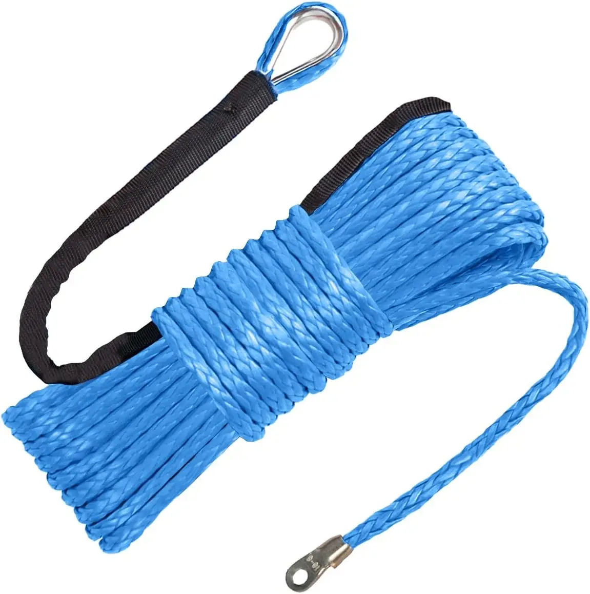 ZEAL  Emergency Tool  12 Strand Dynamo Synthetic Towing Winch Rope Trailer Synthetic UHMWPE Rope