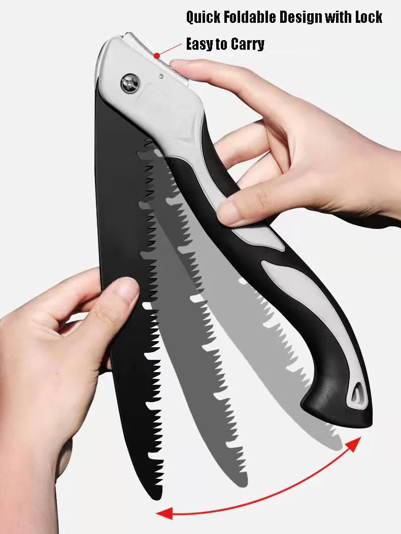 Upgrade Pole Saws Tree Trimming Wood Cutter Camping Hand Saw Professional Pruning Hand Saw Portable Foldable Garden Tools