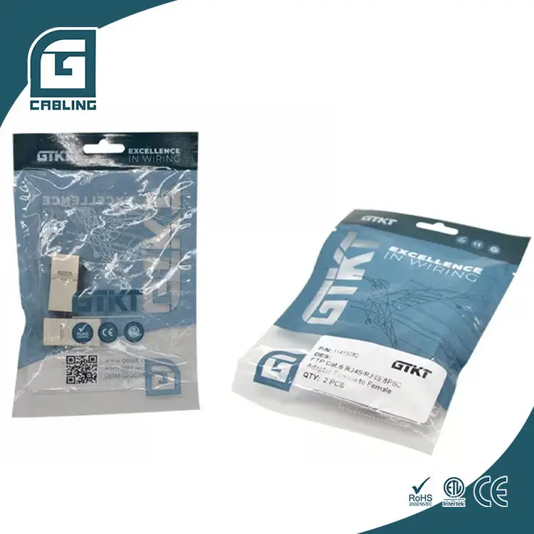 Gcabling экранированный FTP keystone jack cat6 cat6a RJ45 8P8C разъем keystone RJ45 выемки keystone