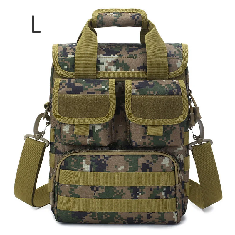 Outdoor Waterproof Shoulder Sling Bag Camouflage Tactical Handbag for Camping Sports Hiking