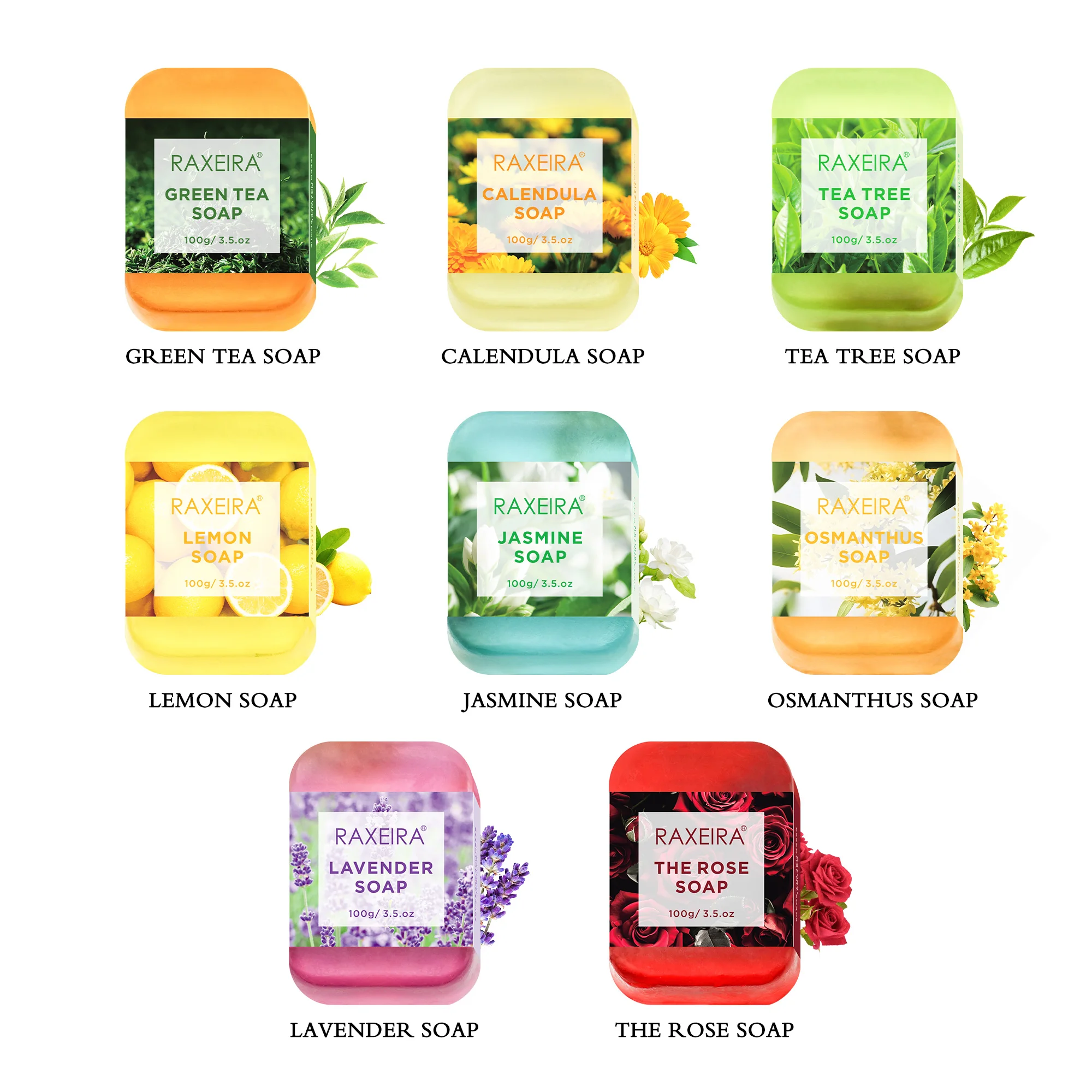 Private label natural organic essential oil soap handmade soap organic for skin whitening