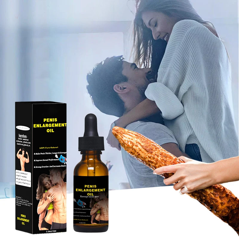 Factory direct men amplifying Massage spray 10ML private massage extended strong lasting romantic couple XXL men enlarger oil