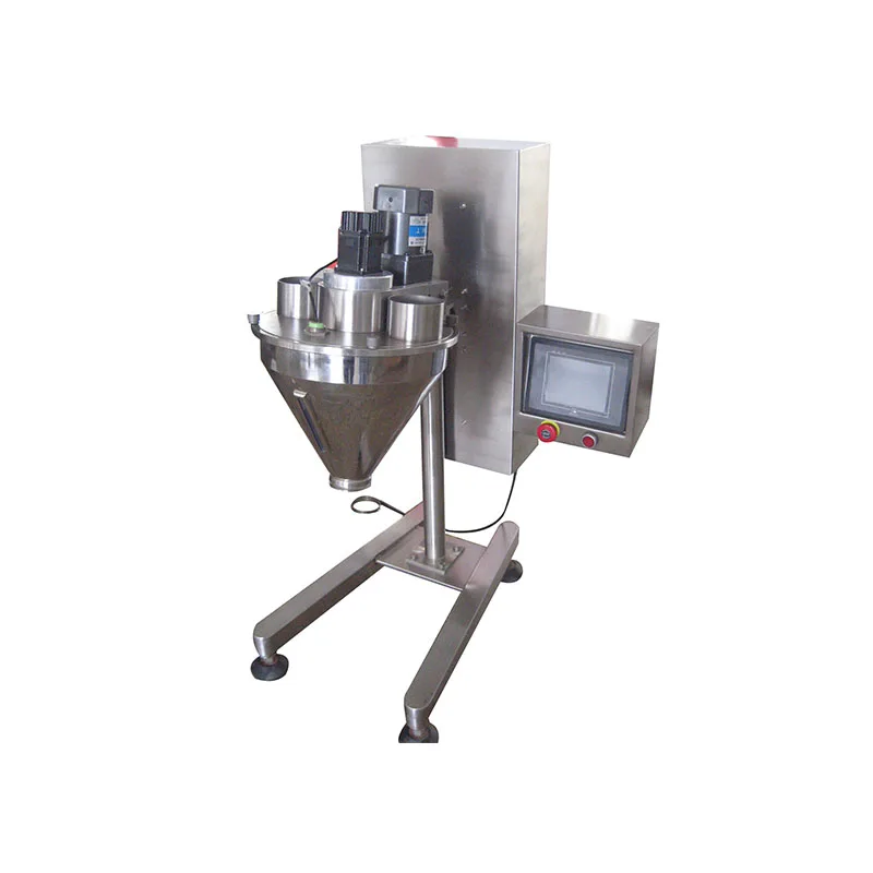Semi Automatic Small Powder Filling Machine Table Top Powder Auger Filler