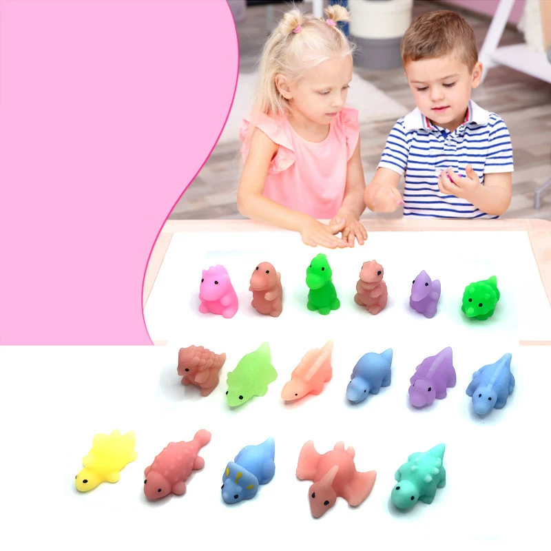New decompression toys children cute little animals TPR small ball squeez toys