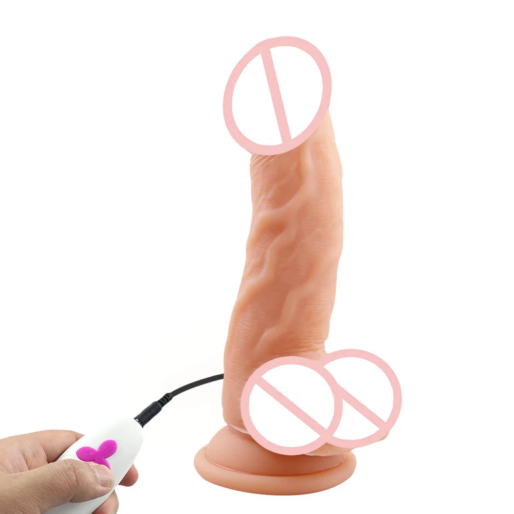 Realistic Dildo Powerful Vibrator Sex Toys for Women silicone dildo Rotating vibrating G Spot
