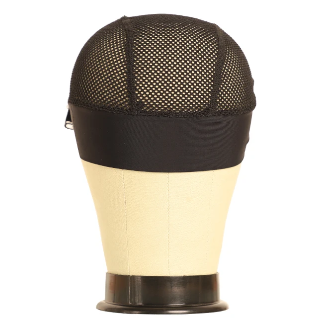 Good Structure Dome Wig Cap Ultra Stretch Breathable Material Mesh Wig Cap With Ice Silk Hair Band Strong
