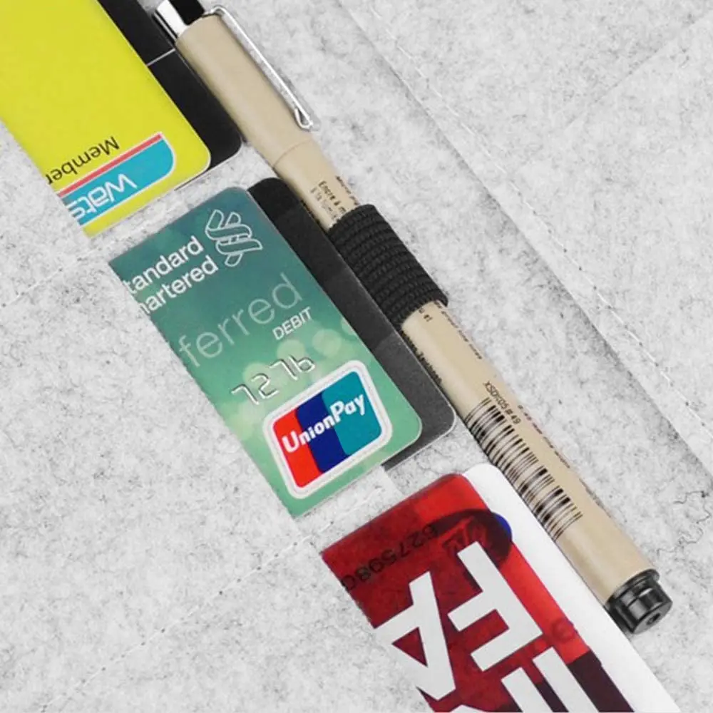 Felt Pen Bag Wallet Packaging Bag/Promotional Bag Felt Pencil Case /fashion felt wallet card bag custom felt coin pouch bag