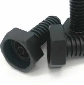 custom Plastic Screw Thumb injection molding Screws Plastic Nylon PA6 Plastic Screw